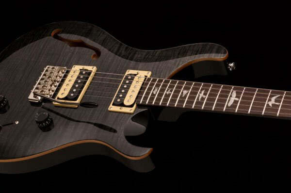 PRS SE CUSTOM 22 SEMI-HOLLOW GB - Gray Black фото 7